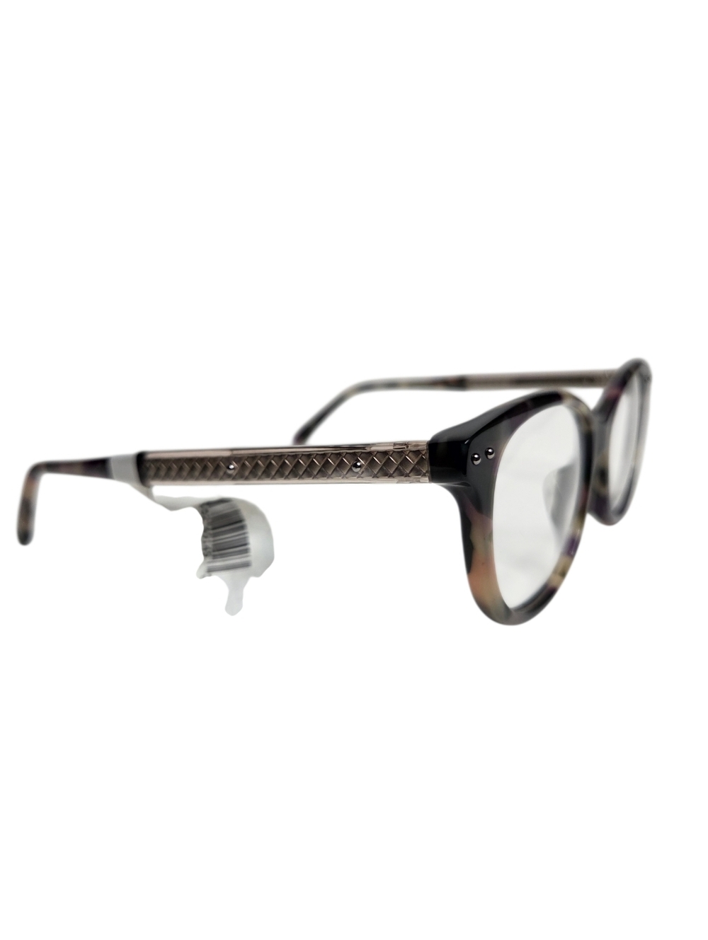 Bottega Veneta Tortoise Shell Round Optical EyeGlasses - Picture 8 of 15